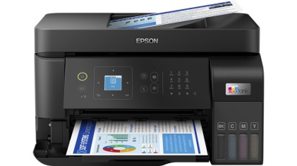 Epson Multif. Ink A4 Colore, Ecotank Et-4810, 33Ppm, Fronte/Retro, Adf, Usb/Lan/Wifi, 4 In 1