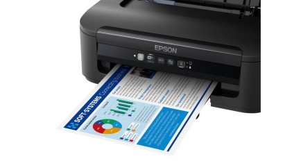 Epson Multif. Ink A4 Colore Workforce Wf-2110W Wi-Fi/Lan/Usb 3 In 1 34Ppm B/N