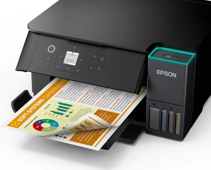 Epson Multifunzione Ink A4 Colore, Ecotank Et-2950, 33Ppm, Fronte/Retro, Usb/Lan/Wifi, 3 In 1