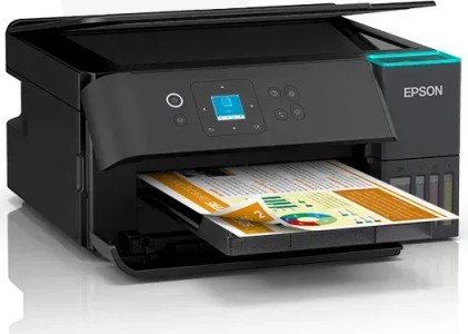 Epson Multifunzione Ink A4 Colore, Ecotank Et-2950, 33Ppm, Fronte/Retro, Usb/Lan/Wifi, 3 In 1