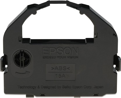 ORIGINALE Epson Nastro colorato nero C13S015262 LQ-680 nastro in tessuto, 2 milioni cifre
