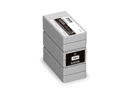 ORIGINALE Epson Cartuccia d'inchiostro nero C13S020563 GJIC5-K 97,8ml