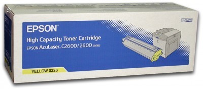 ORIGINALE Epson toner giallo C13S050226 S050226 5000 pagine alta capacitа