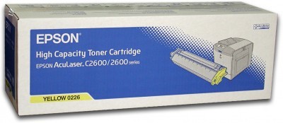 ORIGINALE Epson toner giallo C13S050226 S050226 5000 pagine alta capacitа