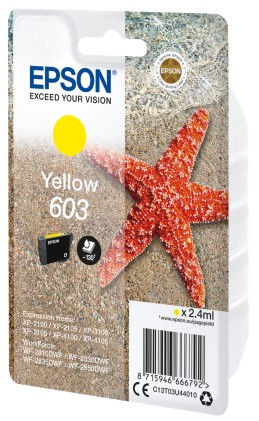 Epson Cartuccia Stella Marina Giallo Inkjet Alta Capacita C13T03U44010 No Blister