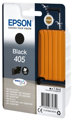 Epson Cartuccia Valigia 405 Nero Inkjet Standard C13T05G14010 No Blister