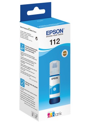 ORIGINALE Epson Cartuccia d'inchiostro ciano C13T06C24A 112 70ml