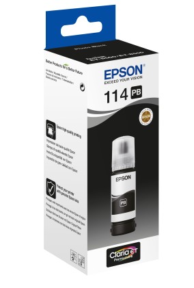 Flacone di inchiostro nero Epson 114 EcoTank Photo