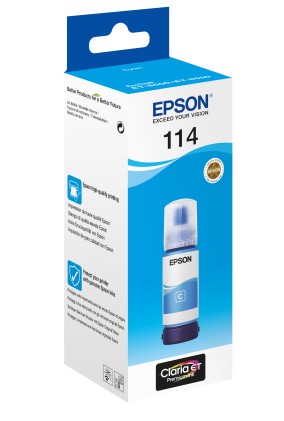 Epson  Flacone di inchiostro ciano114 EcoTank