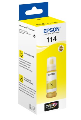 Epson 114 EcoTank inchiostro bottiglia giallo
