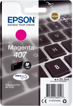 Epson Cart. Ink Magenta Per Wf-4545, 407 L