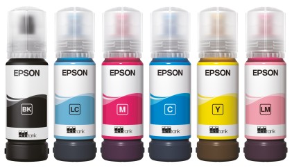 Epson Flacone Ink Giallo 70Ml Per Serie Eco Tank, 107
