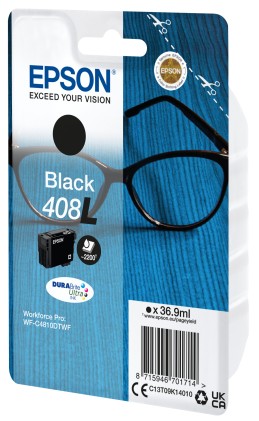Originale Epson Singlepack Black 408L DURABrite Ultra Ink