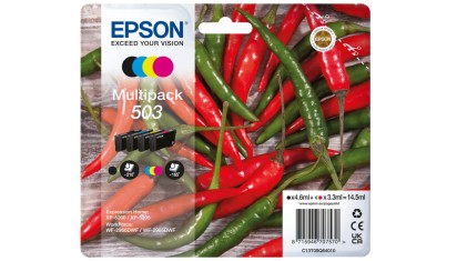 Originale Epson 503 pacco di 4 cartucce  - C13T09Q64010