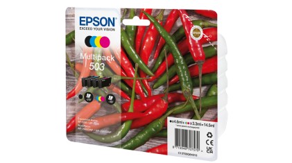 Originale Epson 503 pacco di 4 cartucce  - C13T09Q64010