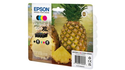 ORIGINALE Epson Multipack nero / ciano / magenta / giallo C13T10H64010 604 XL 1550 pagine 4ml