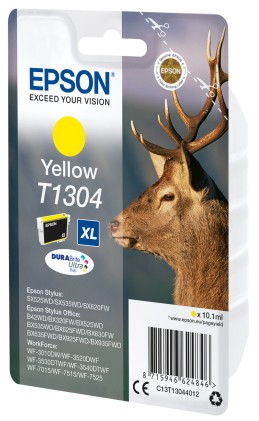 Epson Cart Ink Giallo Per B42Wd/Wf Pro 7015, Serie Xl Cervo