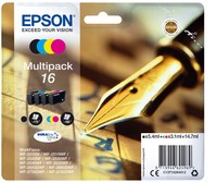 Cartuccia Epson originale C13T16264022 BLACK/COLOUR 16