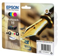 Cartuccia Epson originale C13T16264022 BLACK/COLOUR 16