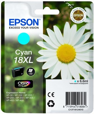Epson Daisy Cartuccia Margherita Ciano Inchiostri Claria Home 18XL