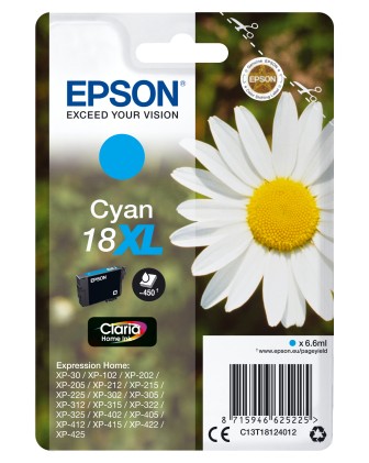 Cartuccia Stampante Epson Claria T18 Xl C13T18124022