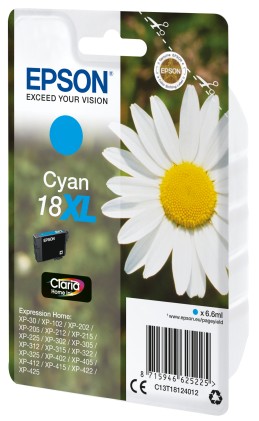 Cartuccia Stampante Epson Claria T18 Xl C13T18124022