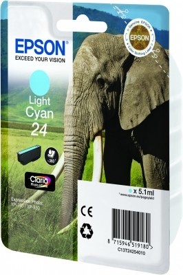 Epson Elephant Cartuccia Ciano-chiaro