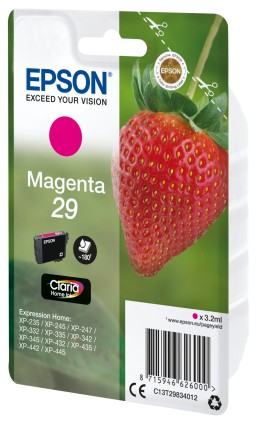 Epson Strawberry Cartuccia Fragole Magenta Inchiostri Claria Home 29