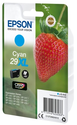 Epson Cart. Ink Ciano 29Xl Serie Fragola