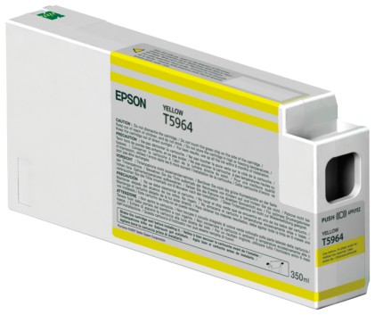 ORIGINALE Epson Cartuccia d&#39;inchiostro giallo C13T596400 T5964 350ml cartuccia Ultra Chrome HDR