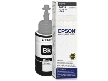 ORIGINALE Epson Cartuccia d'inchiostro nero C13T67314A 673 70ml