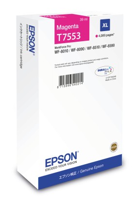 Epson Cart. Ink Magenta Xl 4.000Pag Per Wf-Pro 8090/8590