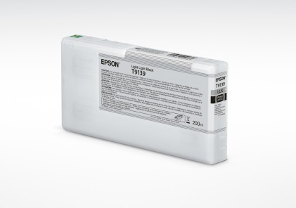 ORIGINALE Epson Cartuccia d'inchiostro lightlightblack C13T913900 T9139 200ml