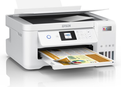 ORIGINALE Epson stampante Bianco EcoTank ET-2856 C11CJ63406