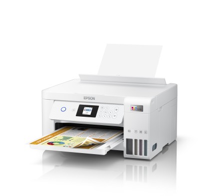 ORIGINALE Epson stampante Bianco EcoTank ET-2856 C11CJ63406