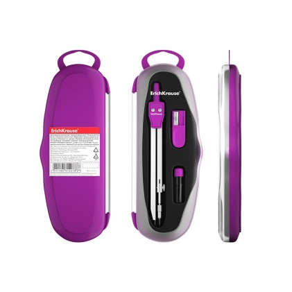 ErichKrause 31527 compasso Colori assortiti 3 pz