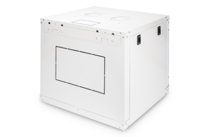 Armadio 9 Unita  Da Muro Per Reti (A)505 X (L)600 X (P) 450 Mm Colore Grigio