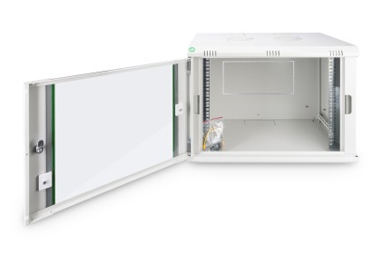 Armadio 9 Unita  Da Muro Per Reti (A)505 X (L)600 X (P) 450 Mm Colore Grigio