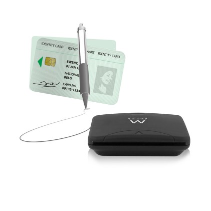 Ewent EW1052 lettore di card readers USB USB 2.0 Nero