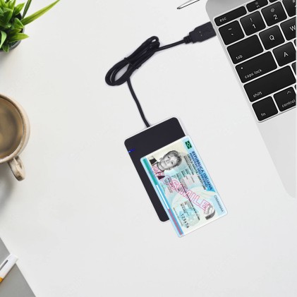 Ewent EW1053 lettore di carte magnetiche USB Nero