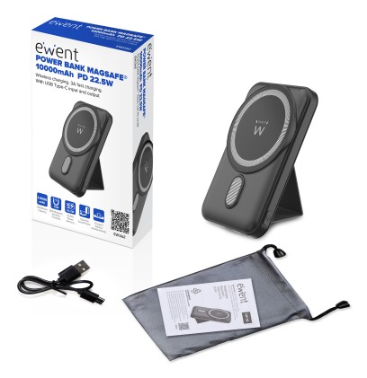 Ewent Power Bank MagSafe 10000mAh PD 22.5W