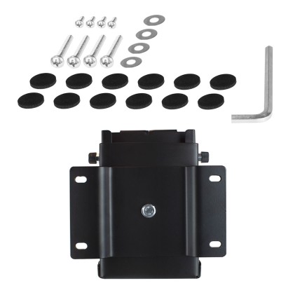 Ewent EW1293 supporto per CPU Porta CPU sotto scrivania Nero