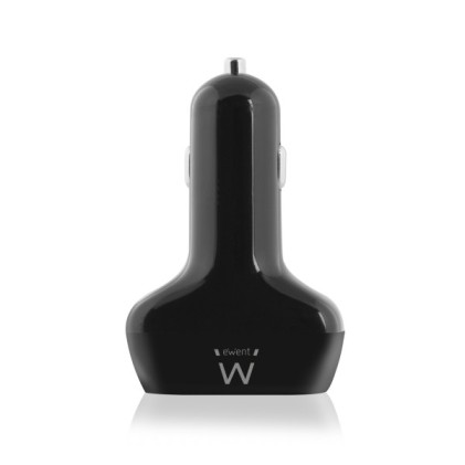 Ewent EW1354 Caricabatterie per dispositivi mobili Universale Nero Accendisigari Auto