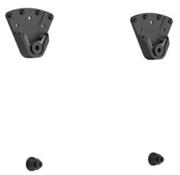 Ewent EW1500 Supporto TV a parete 2,54 m (100") Nero