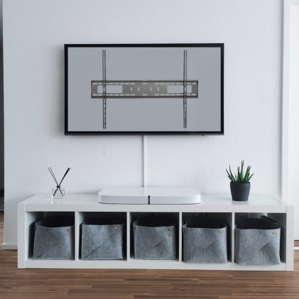 Ewent EW1504 Supporto TV a parete 2,54 m (100") Nero