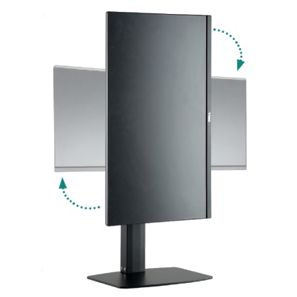 Ewent EW1537 Supporti a parete per TV 81,3 cm (32") Scrivania Nero