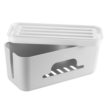 Ewent EW1569 organizer per cavi Universale Scatola portacavi Bianco 1 pz