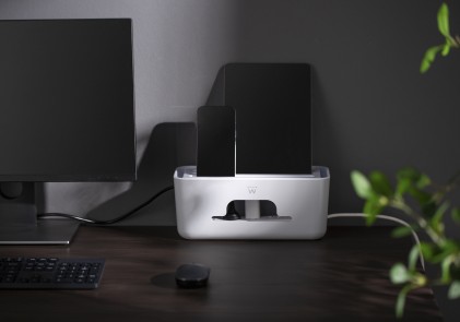 Ewent EW1569 organizer per cavi Universale Scatola portacavi Bianco 1 pz