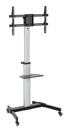 Ewent EW1583 Supporto TV a parete 2,18 m (86") Nero, Grigio