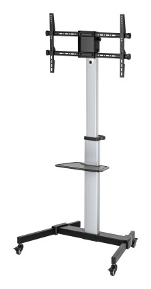 Ewent EW1583 Supporto TV a parete 2,18 m (86") Nero, Grigio